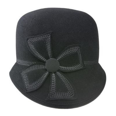 Dámský plstěný klobouk Tonak 52786/15 černý Q 9030 – Zboží Dáma