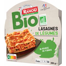 Monique Ranou BIO Vegetariánské lasagne 300 g