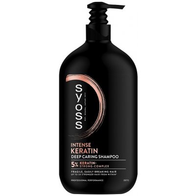 Syoss Keratin Blue Lotos posilující šampon 750 ml – Zboží Mobilmania