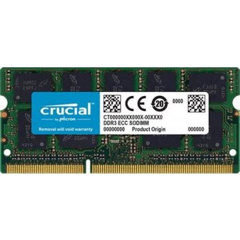 CRUCIAL SODIMM DDR3L 8GB 1866MHz CL13 CT8G3S186DM