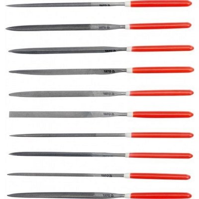 YATO Sada pilníků jehlových 4 x 160 mm 10 ks YT-6164 – HobbyKompas.cz