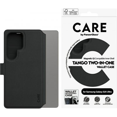 PanzerGlass Care Tango 2v1 Samsung Galaxy S25 Ultra černé CRRFTWLG38488 – Hledejceny.cz