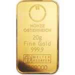 Münze Österreich zlatý slitek 20 g – Zbozi.Blesk.cz