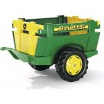 ROLLY TOYS Vlečka za traktor 1osá zelený přívěs FARM TRAILER JD – Zbozi.Blesk.cz