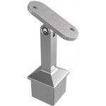 Hahn Steel Nerezový držák madla (plochý základ) pro sloupek 40 x 40 x 2,0 mm, AISI 304-brus – Zboží Mobilmania