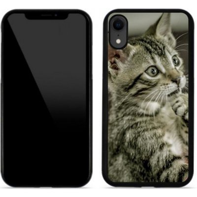Pouzdro mmCase Gelové iPhone XR - roztomilá kočka – Zboží Mobilmania