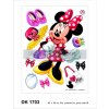 AG Design AGF1703 Samolepící dekorace na zeď Disney Minnie (65 x 85 cm)