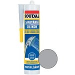 SOUDAL sanitární silikon 300g šedý – HobbyKompas.cz
