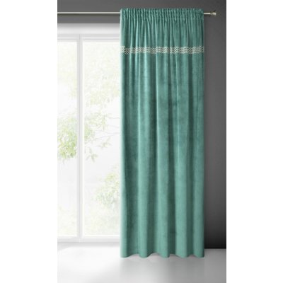 ZÁVĚS JOVITA NA PÁSCE 140X270 CM ZELENÁ – Hledejceny.cz