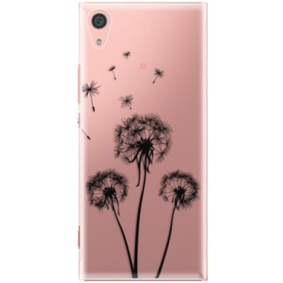 Pouzdro iSaprio Three Dandelions Sony Xperia XA1 černé – Zboží Mobilmania