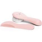 Suavinex Set kartáček a hřebínek růžová – Zboží Dáma