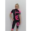 Cyklistické kalhoty Rosti 3/4 Fury Lady 2018 019 black-pink