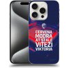 Pouzdro a kryt na mobilní telefon Apple Picasee ULTIMATE CASE Apple iPhone 15 Pro - FC Viktoria Plzeň E