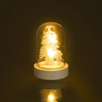 Retlux RXL 320 Skleněná kopule s jelínkem 1 LED – Hledejceny.cz