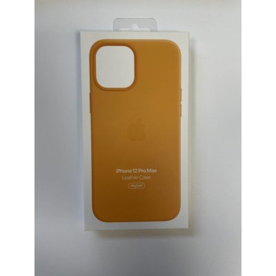 Apple iPhone 12 / 12 Pro Leather Case with MagSafe California Poppy MHKC3ZM/A – Zboží Mobilmania