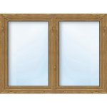 ARON se štulpem Basic bílé/zlatý dub 1400 x 1500 mm – Hledejceny.cz