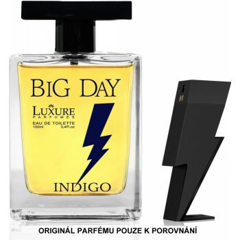 Luxure Parfumes Big Day Indigo toaletní voda pánská 100 ml