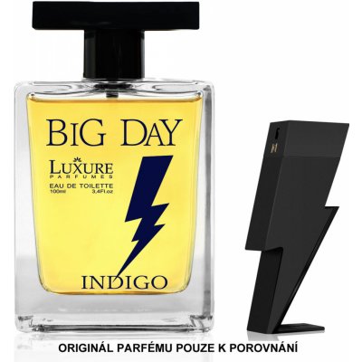 Luxure Parfumes Big Day Indigo toaletní voda pánská 100 ml – Hledejceny.cz