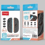 iPega SW2083A Silikonové Krytky JoyCon Ovladače Nintendo Switch 2 Black – Zboží Živě