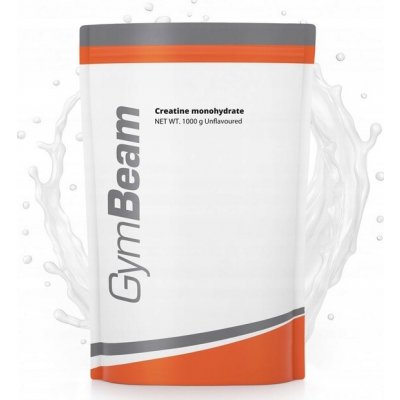 GymBeam 100% Creapure kreatin monohydrát 1000 g – Zboží Dáma