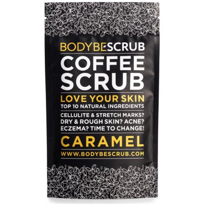 Bodybe Coffee Scrub Caramel 100 g – Zboží Mobilmania