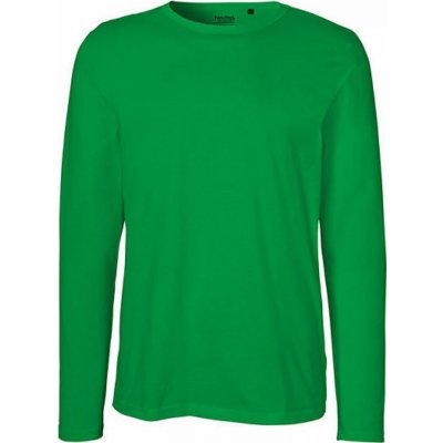 Neutral Moderní organické triko s dlouhými rukávy Zelená NE61050