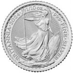 The Royal Mint stříbrná mince Britannia 2024 Charles 1/10 Oz