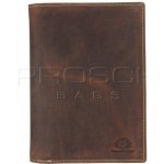 Greenburry kožená dokladovka 328-25 hnědá – Zboží Živě