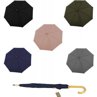 Doppler 73663NSZ nature deštník dámský holový černý – Zboží Mobilmania