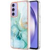 Pouzdro a kryt na mobilní telefon Samsung Protemio 73850 IMD MARBLE Ochranný kryt Samsung Galaxy A15/A15 5G GREEN