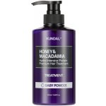 KUNDAL Honey & Macadamia Treatment kůra na vlasy Baby Powder 500 ml – Hledejceny.cz