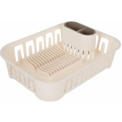 Plastový odkapávač na nádobí Orion BEIGE – Zboží Dáma