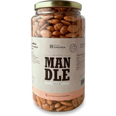 Vinotéka Herink pražené mandle solené 950 g – Hledejceny.cz