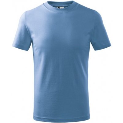 Grooters dětské bavlněné tričko bez potisku modré