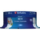 Verbatim BD-R SL 25GB 6x, printable, spindle, 25ks (43811)