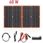 Xmund Orange přenosný solární panel 40Wp – Hledejceny.cz