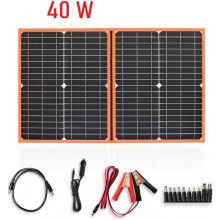 Xmund Orange přenosný solární panel 40Wp