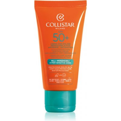 Collistar Sun Protection protivráskový krém na opalování SPF50+ 50 ml