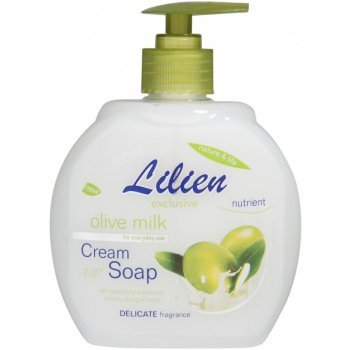 Lilien Olive Milk tekuté mýdlo dávkovač 500 ml