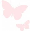 Tapety Origin 357221 Vliesová obrazová tapeta - růžoví motýli 150x279cm