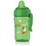 AVENT Kouzelný hrneček 340ml s obrázky a klipem červený – Zboží Dáma