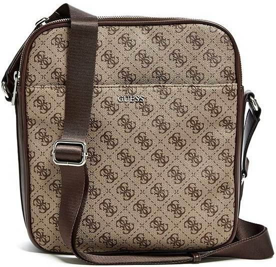 Guess pánská Don Logo-Print crossbody hnědá od 1 563 Kč - Heureka.cz