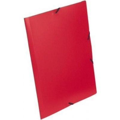 Viquel Standard PP A4 Desky s gumičkou červená 15 mm