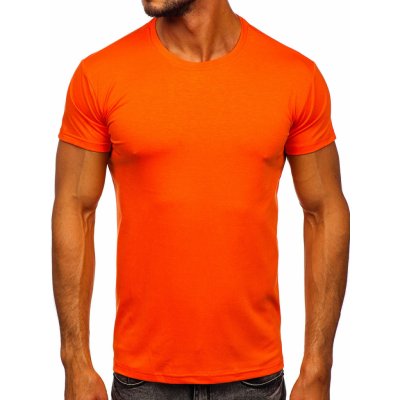 Oranžové pánské tričko bez potisku Bolf 2005 32 – Zboží Mobilmania