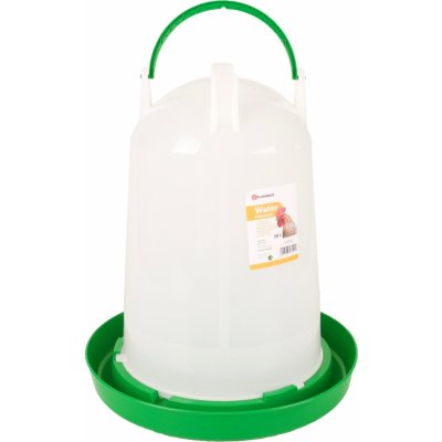 Flamingo Twist Napáječka kulatá zelená/bílá 10 l – Zboží Dáma