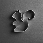 Vykrajovátko veveřička – Zboží Dáma