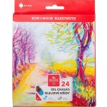 Koh-i-noor pastely olejové 24 ks – Zboží Mobilmania