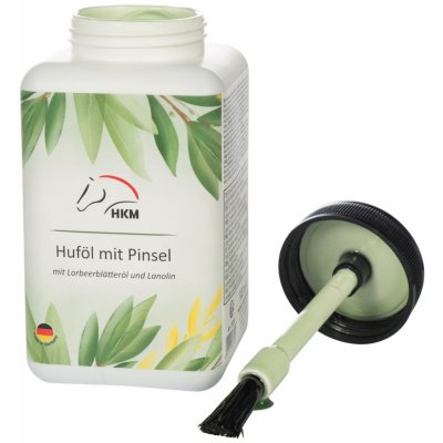 HKM Olej na kopyta se štětcem bílý 500 ml – Zboží Dáma