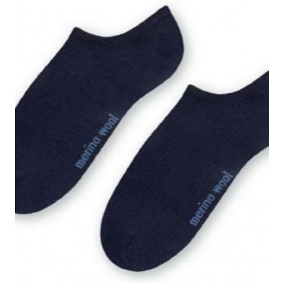 Dámské ponožky MERINO WOOL 130 tmavě modrá