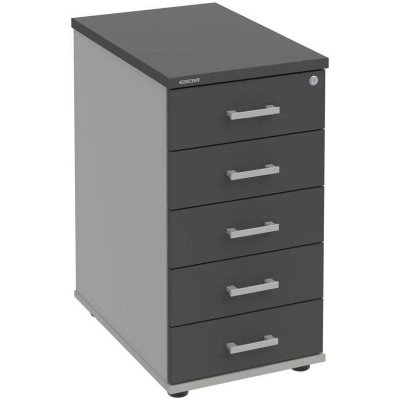 Hobis K 35 C P 5 zásuvky léta podél 60 cm šedá antracit – Hledejceny.cz